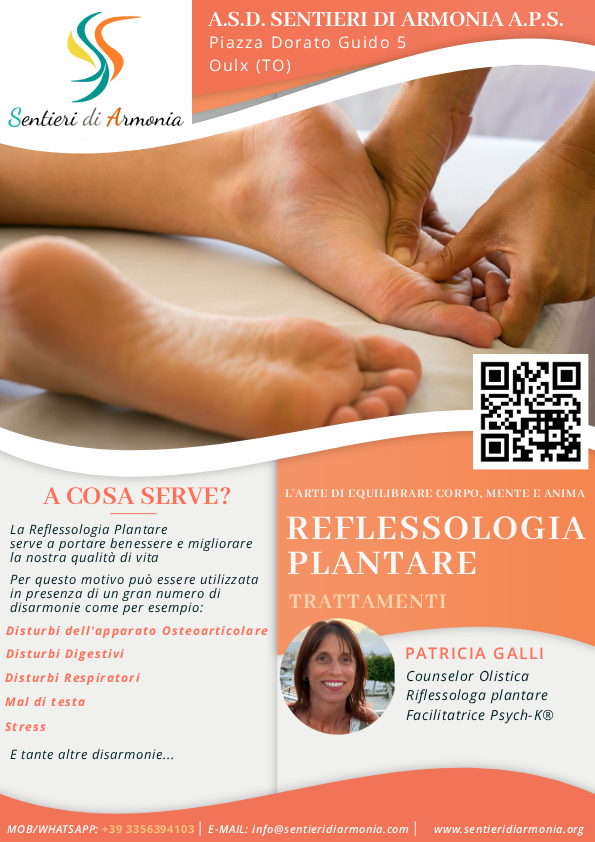 riflessologia plantare trattamenti ad oulx in alta valle di susa