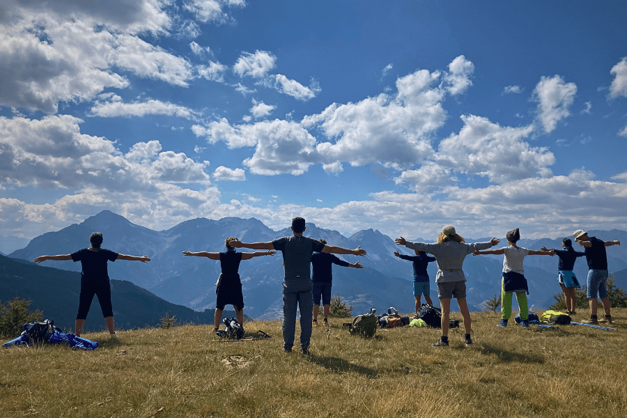 pratiche yoga in montagna